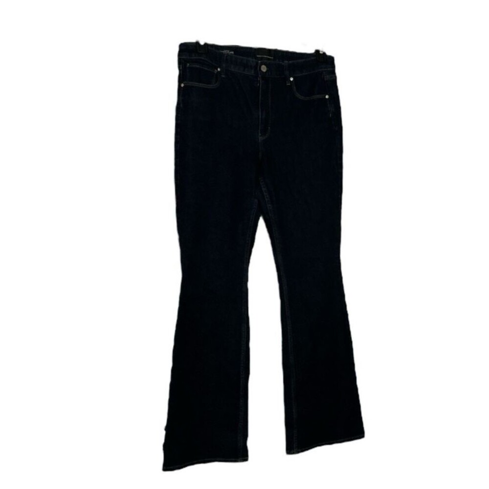 White House Black Market Women's “Skinny Flare” Jean, Dark Wash